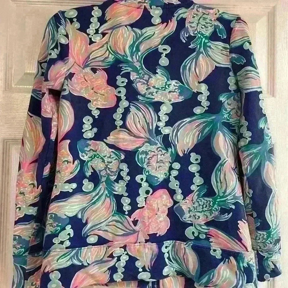 Lilly Pulitzer Womens XS zip up top - Picture 2 of 5